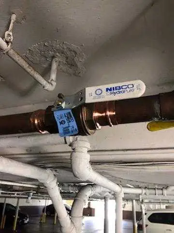 Copper pipe repair and valve work for Backflow Testing in Cool